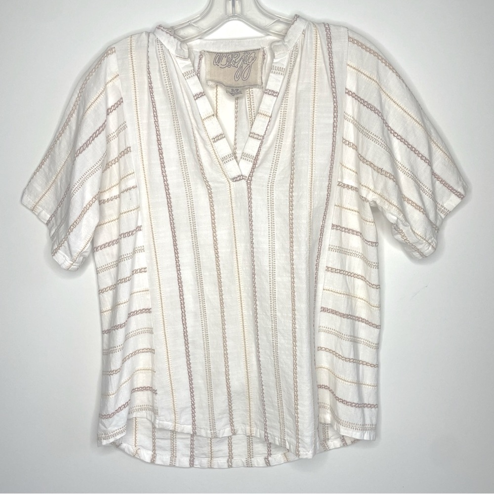 Ace & Jig Cream Blouse